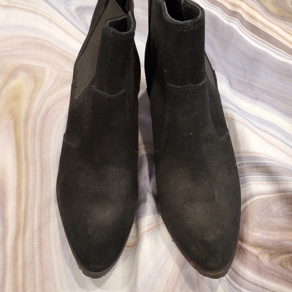 H&M Suede Black Booties - Picture 2 of 7